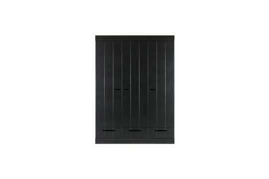 Grande armoire en bois noir Connect Détouré