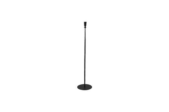 Grande candeliere in metallo nero Trivo