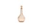 Miniature Grande Carafe ronde en verre sculptée à la main Détouré