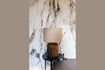 Miniature Grande lampe cannelée en bois marron Lampedusa 3
