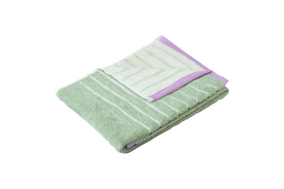Grande serviette en coton multicolore Promenade - 10