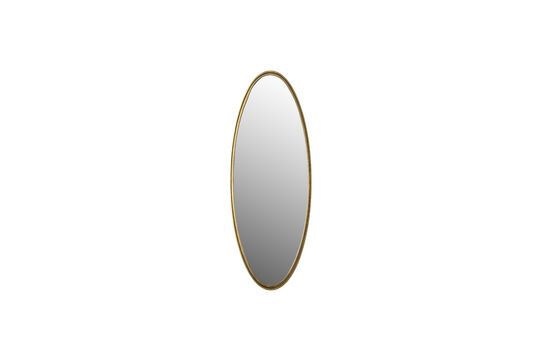 Grande specchio in ferro Matz in bronzo