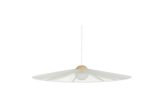 Grande suspension en fer beige Belle Pendant Détouré