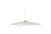 Miniature Grande suspension en fer beige Belle Pendant 6