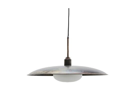 Grande suspension en métal marron Boston