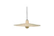 Miniature Grande suspension en rotin beige Balance 6