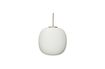 Miniature Grande suspension en verre blanc Serene 4