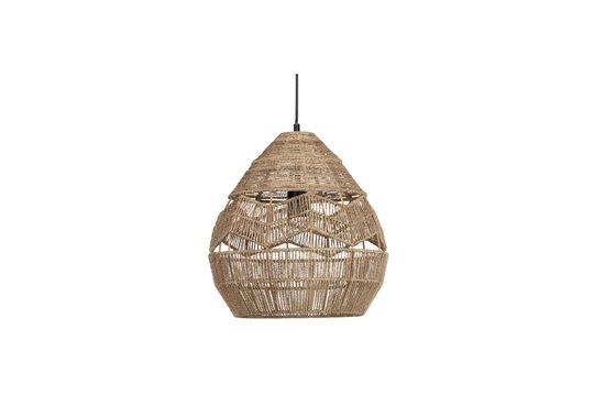 Grande suspension lampe beige Adelaide