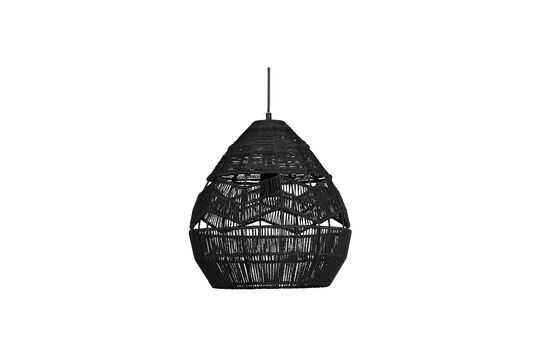 Grande suspension lampe noir Adelaide