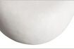 Miniature Grande table basse en argile fibreuse blanche Pebble 4