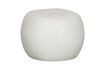 Miniature Grande table basse en argile fibreuse blanche Pebble 1