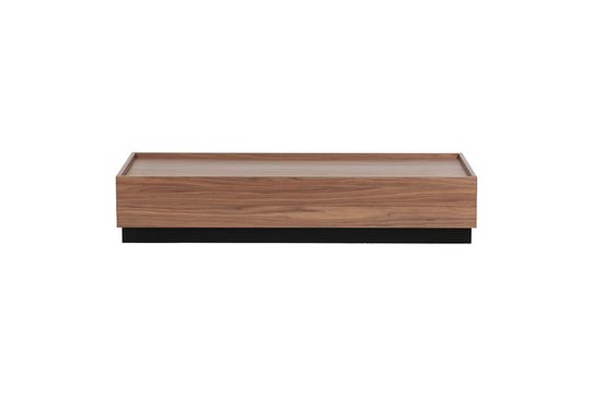 Grande table basse en  noyer Block