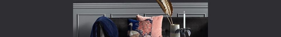 Mise en avant matière Grande table basse Flower