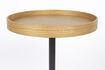 Miniature Grande table d'appoint en bois brun Yuri 3