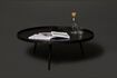 Miniature Grande table d'appoint en bois noir Mesa 2