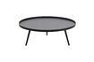 Miniature Grande table d'appoint en bois noir Mesa 1
