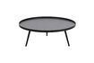 Miniature Grande table d'appoint en bois noir Mesa 1