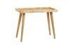 Miniature Grande table Turn en rotin 5