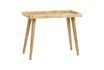 Miniature Grande table Turn en rotin 5