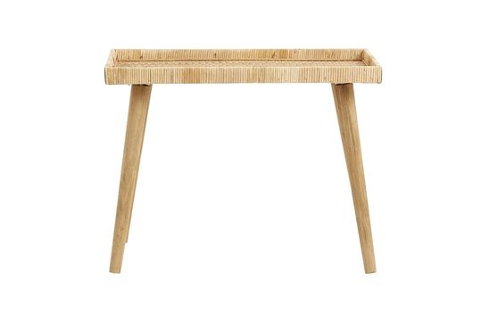 Grande table Turn en rotin