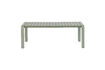 Miniature Green aluminium garden bench Vondel 4