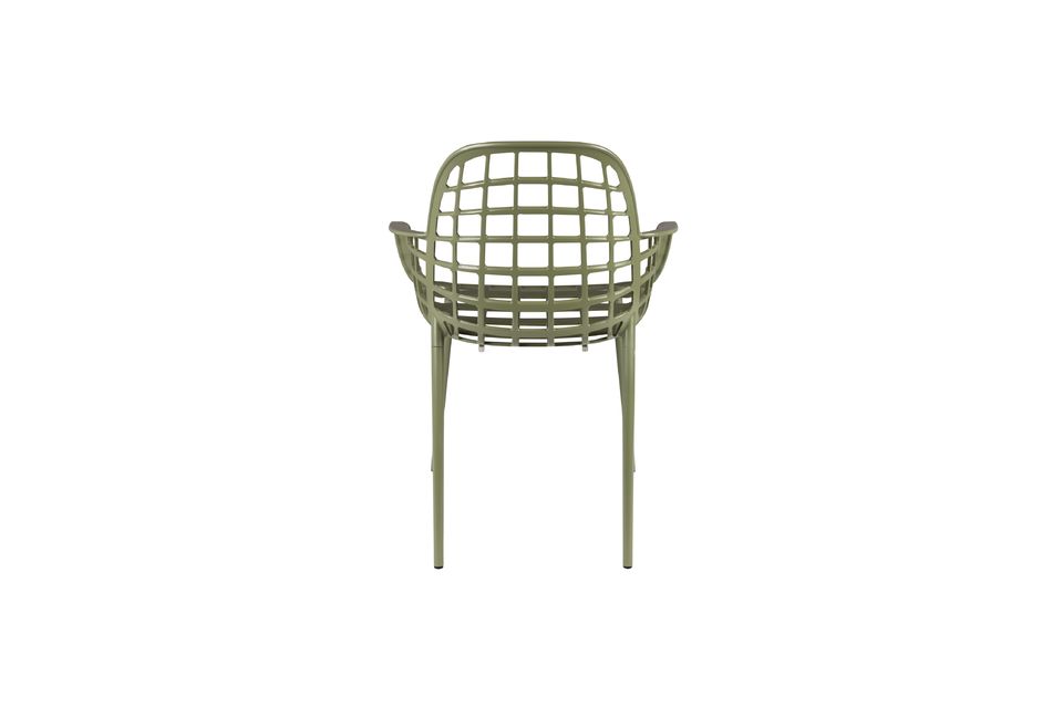 Green aluminum garden armchair Albert Kuip Garden - 18