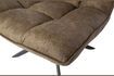 Miniature Green artificial leather armchair Jouke 8