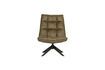 Miniature Green artificial leather armchair Jouke 1