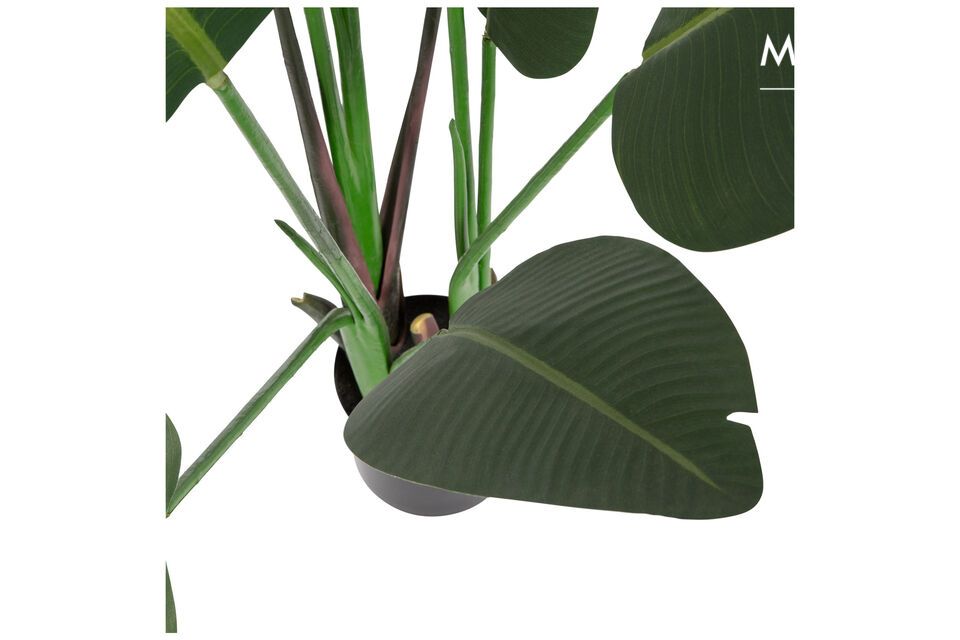 The plant is made of wires that are located inside