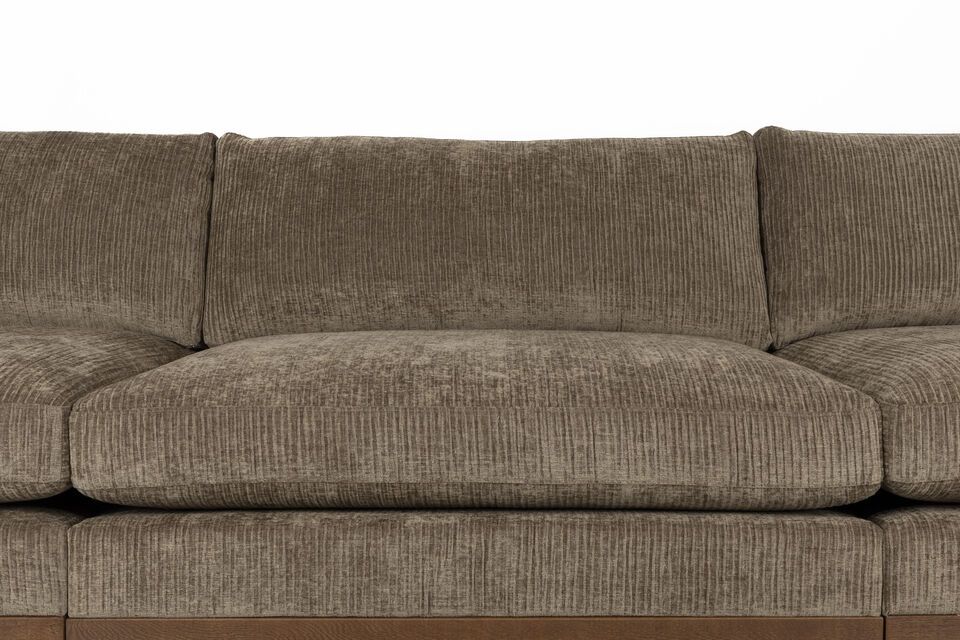 This spacious sofa
