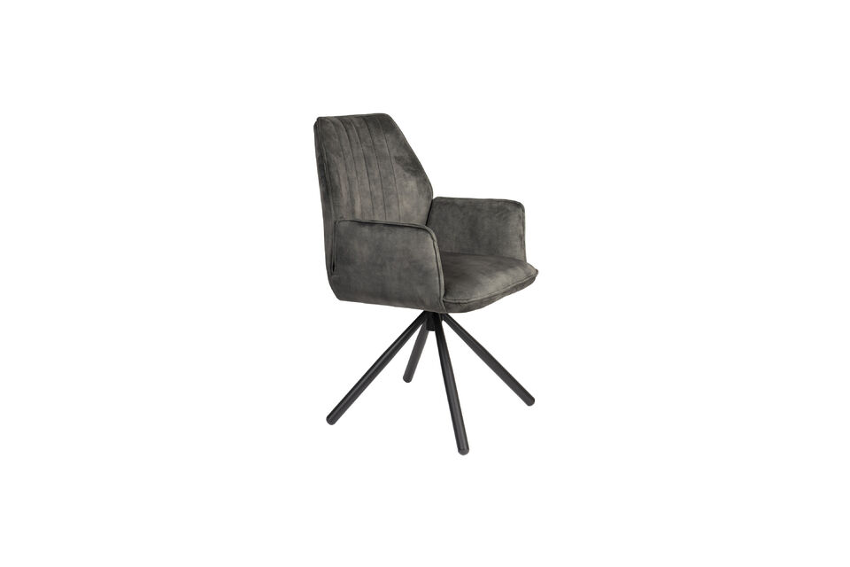 Green fabric armchair Jamie White Label