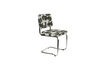 Miniature Green fabric chair Ridge Kink Deco Symbols 1
