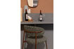 Miniature Green Fabric Counter Stool Claes 3