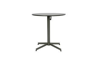 Green iron round dining table Helo