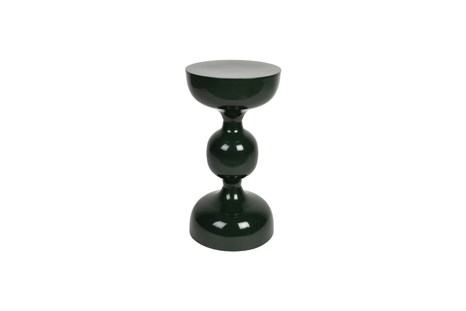 Green metal side table Lars White Label