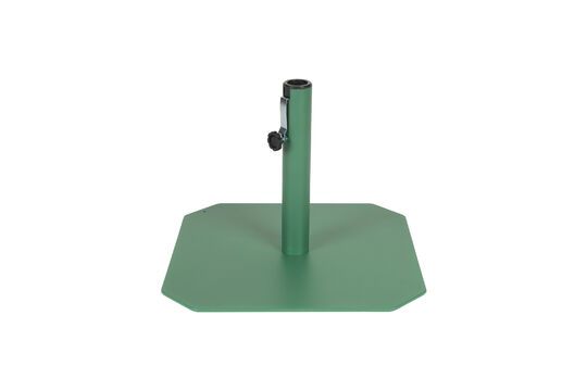 Green steel parasol base Sunshine