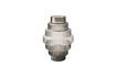Miniature Grey blown glass vase Steps 1