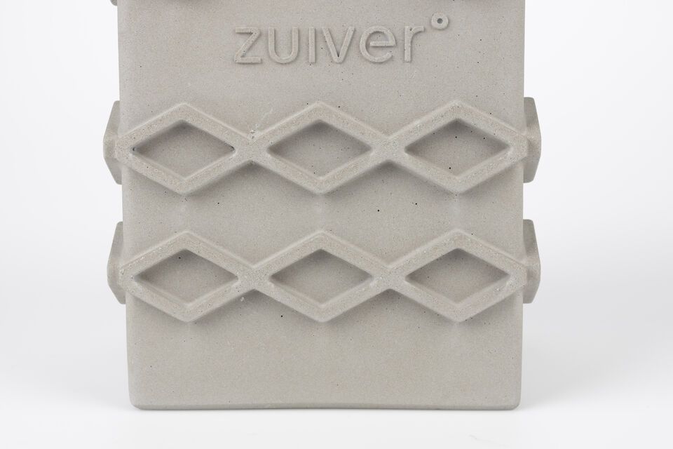 Made entirely from concrete