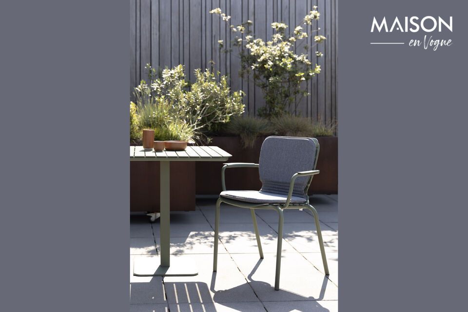 Discover comfort and elegance with the Vondel grey fabric cushion