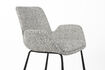 Miniatuur Grey fabric dining armchair Brit 8