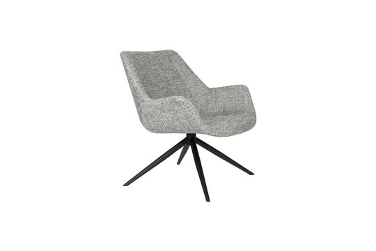 Zie de productbeschrijving grey fabric lounge armchair Doulton Grey fabric lounge armchair Doulton