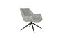 Miniatuur Grey fabric lounge armchair Doulton Productfoto