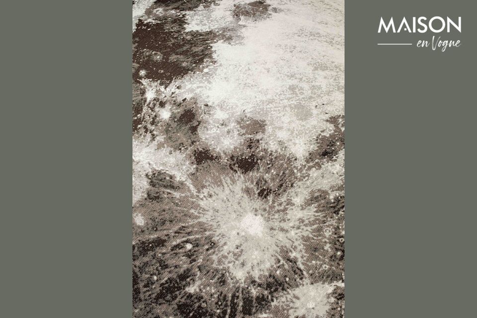 Enhance the aesthetics of your space with the Moon Rug
