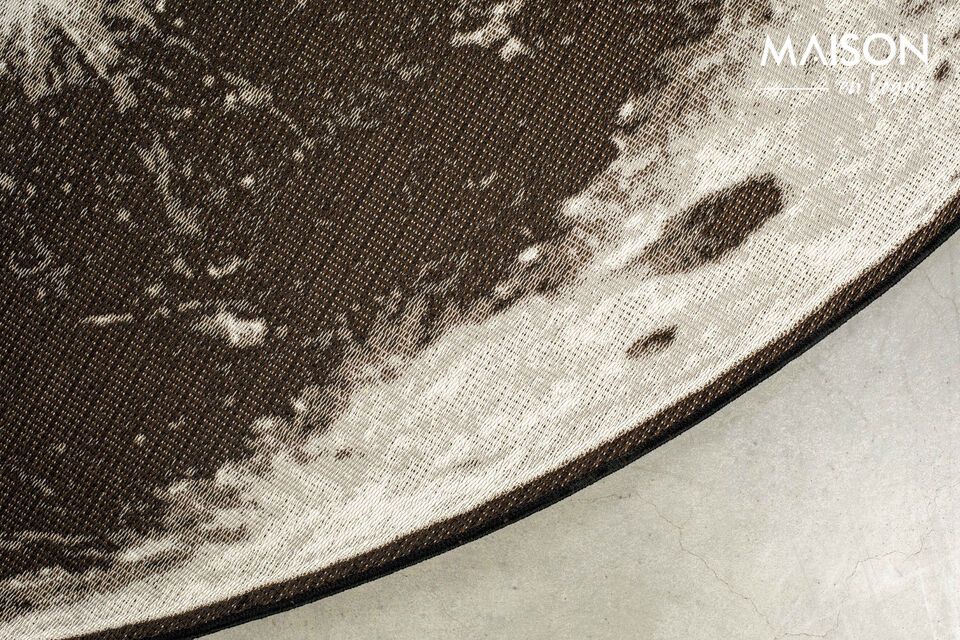 Its moon-inspired pattern adds a touch of magic and reverie to any room