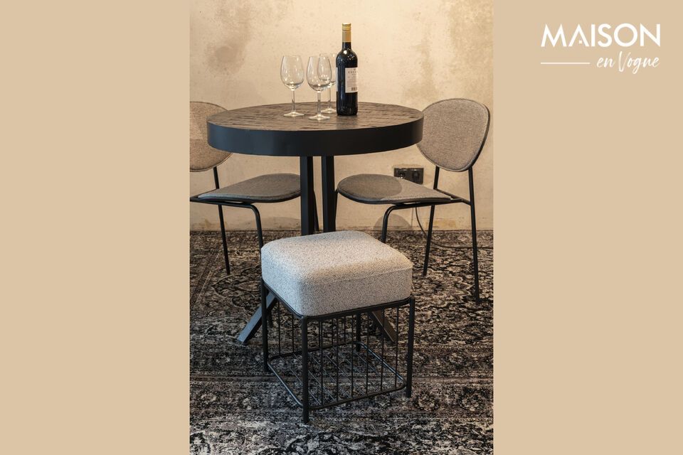 Add elegance and functionality with the Milou stool.