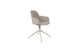 Grey fabric swivel chair Albert Kuip