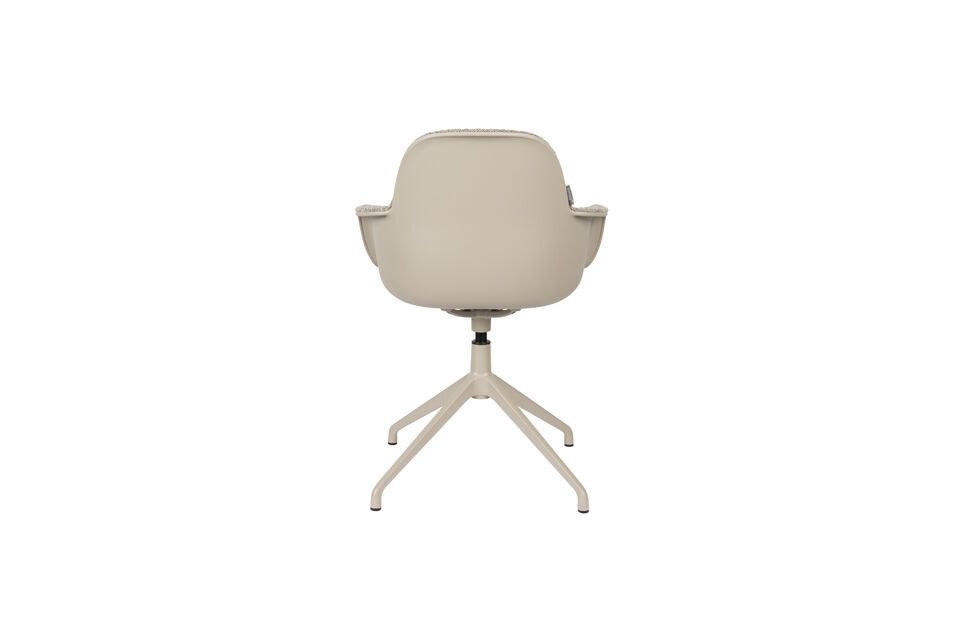 The upholstered seat of the Albert Kuip armchair ensures optimum comfort for your long working