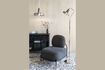 Miniature Grey glass floor lamp Anshin 3