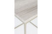 Miniature Grey marble side table Stray 14