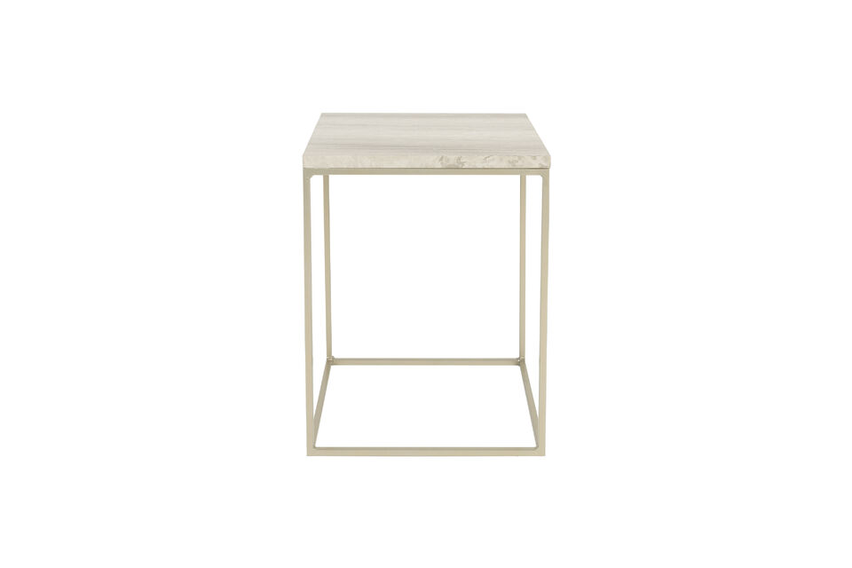   
Perfect match: the sturdy grey iron base